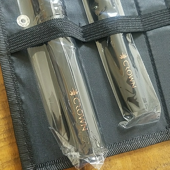 NEW Crown Brush 6 Piece Black Brush Set - Picture 5 of 8